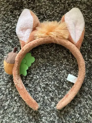 레어 단종 Disney 데일 도토리 머리띠