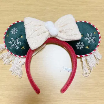 디즈니씨 크리스마스 머리띠