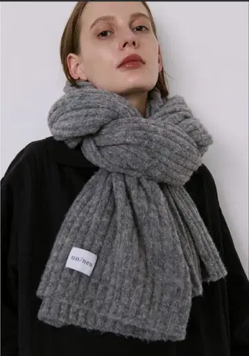 리브 니트 빅 스톨 / 대형 스톨 / 머플러