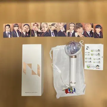 INI 응원봉 + 멤버 사진 카드 + 키링 + 스티커