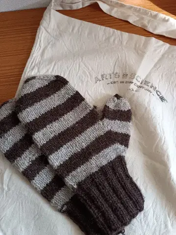 다니엘라 그레지스 장갑 쇼핑백 2세트 보더 미튼