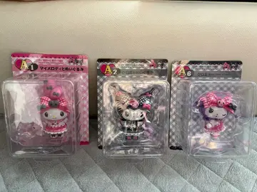 멜로쿠로 제일복권 마이멜로디 쿠로미 피규어 3개 세트