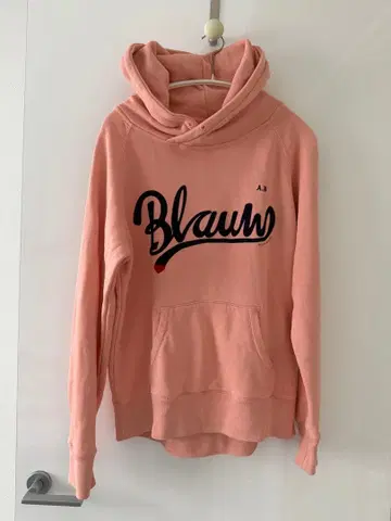 새상품급 SCOTCH&SODA 핑크 후드 부착 후드티