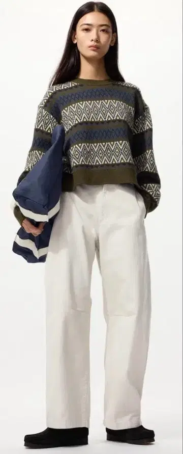 유니클로 JW ANDERSON 커브 팬츠