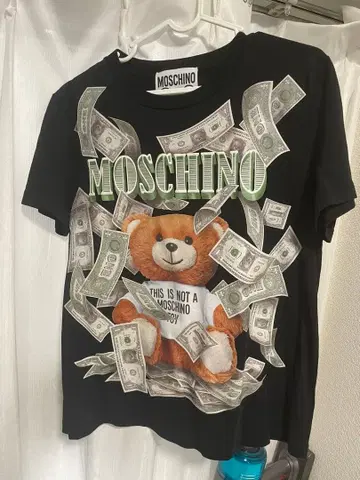 MOSCHINO 테디베어 반팔 T셔츠