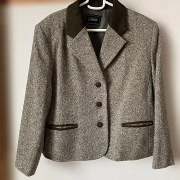 테일러드 자켓 트위드풍