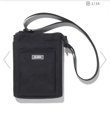 XLARGE RUBBER PATCHED SHOULDER BAG