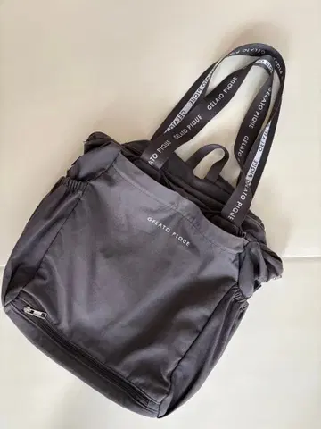 GELATO PIQUE 그레이 2way 마더백 백팩