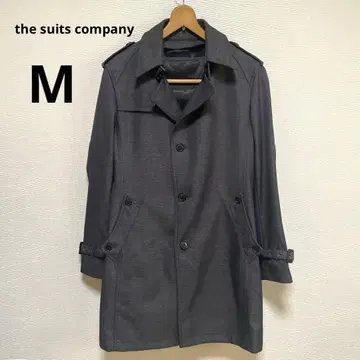 THE SUIT COMPANY 그레이 비즈니스 코트 트렌치코트