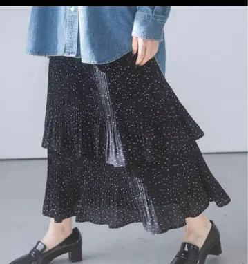 apart by lowrys 호소 플리츠 캉캉 스커트