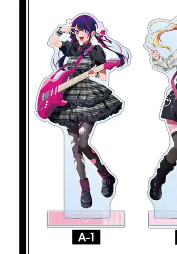 복권 메이트 최애의 아이 락밴드 A상 초특대형 아크릴 스탠드 호시노 아이