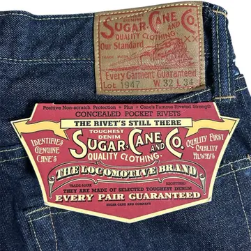SUGAR CANE 1947 스트레이트 데님 W32 L34