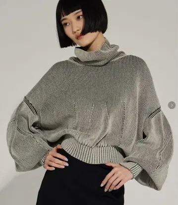 akikoaoki 리버서블 니트