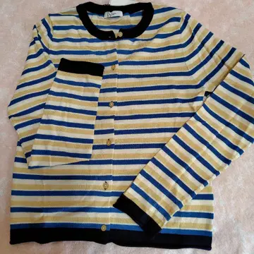 SALON 스트라이프 가디건 F 사이즈