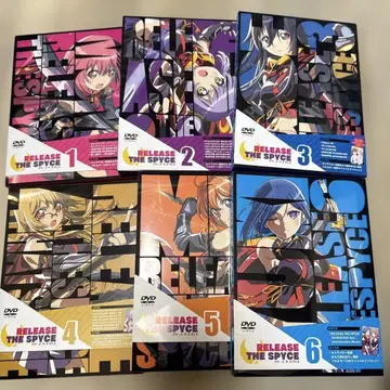 RELEASE THE SPYCE 초회판 전 6권 세트