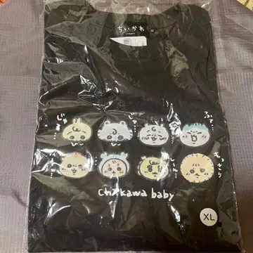 치이카와 Baby T셔츠 블랙 XL 미개봉 새상품