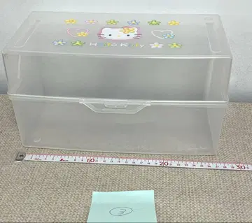 98년 헬로키티 플라스틱 박스 레트로 카오하나 케이스 3