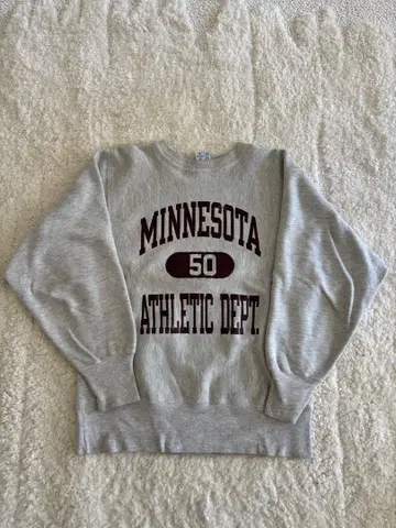90s MINNESOTA 자수 Champion Reverse Weave