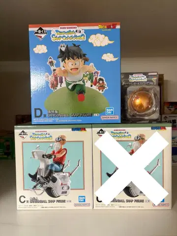 제일복권 드래곤볼 스냅 컬렉션 피규어 C상 D상
