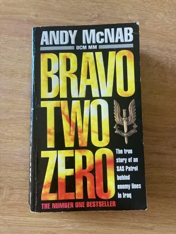 BRAVO TWO ZERO by ANDY McNAB (사인 포함) SAS