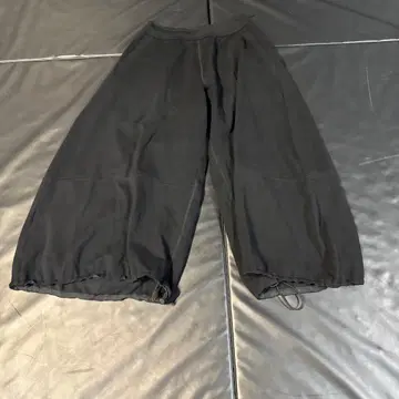 CFCL 블랙 와이드 팬츠