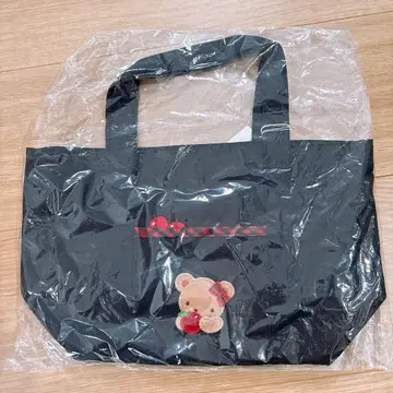 [ 파밀리아 ] 새상품 미개봉 핸드백 네이비 빨간색 체크