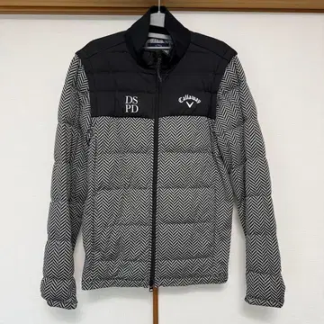 캘러웨이 골프 2way 다운 자켓 다운 베스트 헤링본