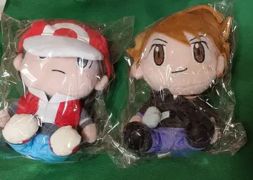 포켓몬 트레이너 레드 그린 봉제 인형