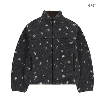 COYSEIO PETAL REVERSIBLE FLEECE 자켓