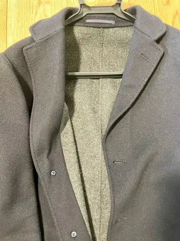 유나이티드 애로우즈 체스터 코트 다크 네이비 새상품급 사이즈 46