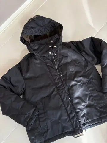 iCB 블랙 다운 자켓 2way