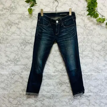 [ d73 ] [ 백넘버 ] 다크 블루 데님 [ S ] 스타일리시