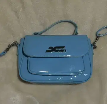 엑스걸 스카이블루 숄더백
