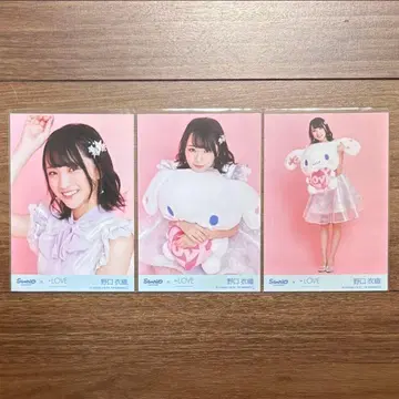 이코러브 노구치 이오리 시나모롤 콜라보 2019 브로마이드 컴프