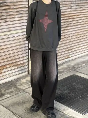 [youll] sparkle pigment sweat shirt 맨투맨