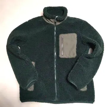 UNIQLO JWanderson 다크 그린 플리스 자켓