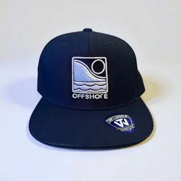OFFSHORE 네이비 캡 스냅백