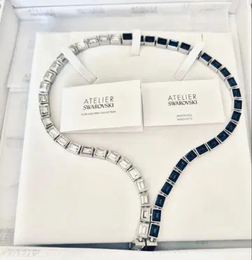 ATELIER SWAROVSKI 목걸이 미사용 새상품 정가 15만 엔