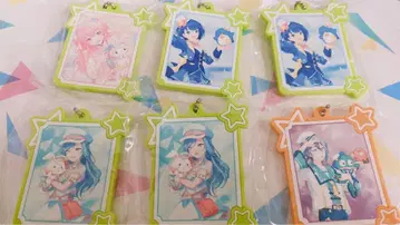 프로세카 가챠가챠 러버 키링