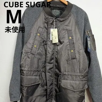 미사용 CUBESUGAR M 밀리터리 코트 자켓 아우터