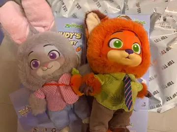 TOPTOY 주토피아 닉 주디 봉제 인형 참