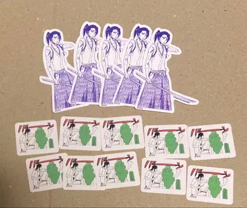 BLEACH 쿠치키 뱌쿠야 FC 스티커 씰 15개