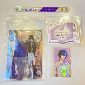 우타프리 이치노세 토키야 아크릴 스탠드 스티커 트레이딩 카드 오로라 팔찌