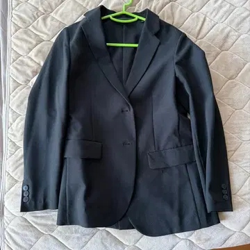 UNIQLO 감동 자켓 스트레치 수트 S 블랙 블랙