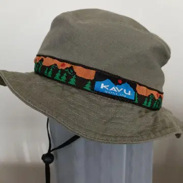 KAVU 아웃도어 햇 올리브 그린