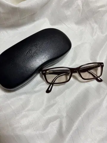 레이밴 다크 브라운 안경