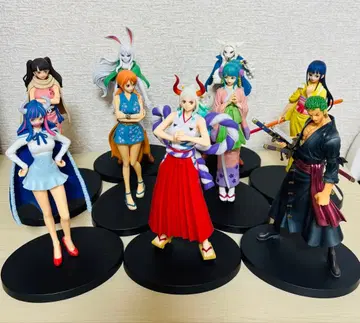 원피스 피규어 DXF 와노쿠니, 개봉 (박스 포함) 각종 9체 세트