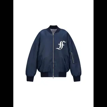 patch bomber padded jacket