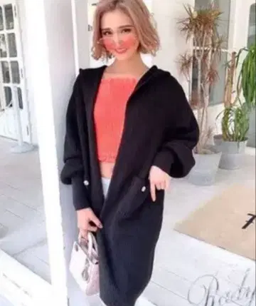 Rady 니트 가디건 블랙