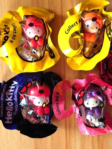 헬로키티 후르츠 컬렉션 4종